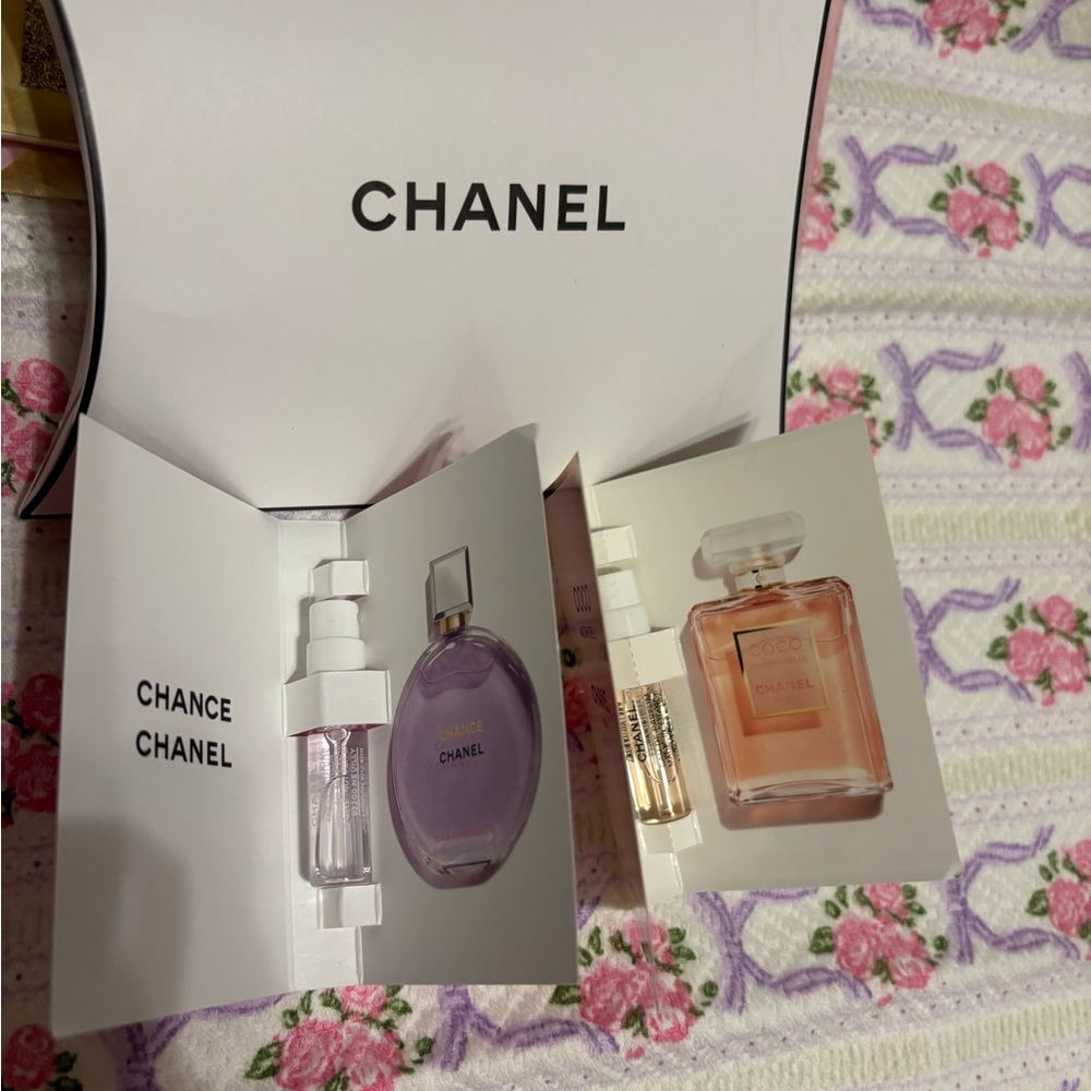 NEW Chanel CHANCE, COCO Perfume Set with Unique CHANEL Gift box 
Items sample sz - Picture 10 of 11